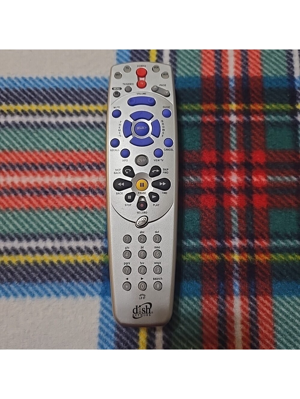 Satellite Dish Network UHF Platinum 113143 DKNAMTX Remote Control 5800 5900 501